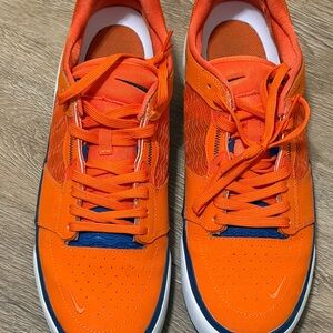 Nike SB Ishod Wair Premium Skater Shoes Orange Blue Jay, DZ5648-800 Men's 13